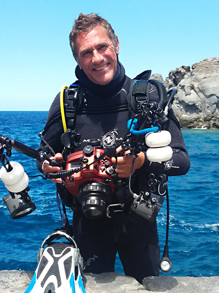 El fotógrafo submarino Sergio Hanquet confirmado como jurado profesional del 4º Open Fotosub Online “El Hierro, Un Puerto de Vida”